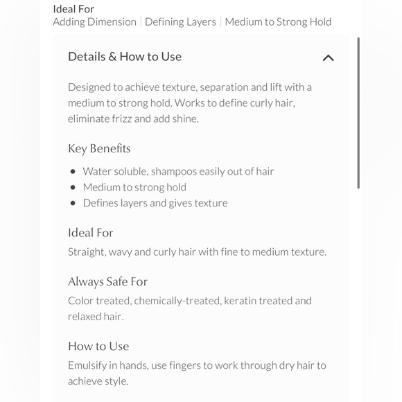 [NWT] Eufora: Fixation Styling Wax 2oz - Picture 2 of 3